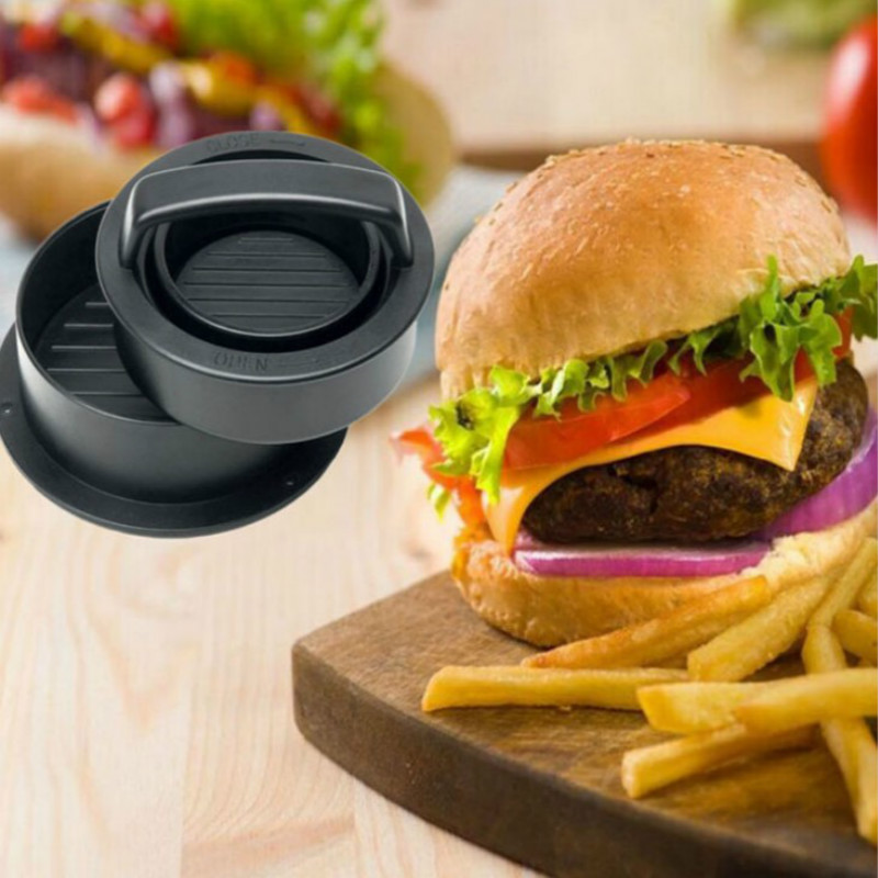 Alat-Cetakan-Cetakan-Pembuat-Daging-Hamburger-ABS-Aman-untuk-Makanan-Penekan-Burger-Bentuk-Bulat-Dapur-Alat